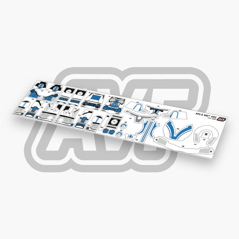 501st ARC Trooper Decals