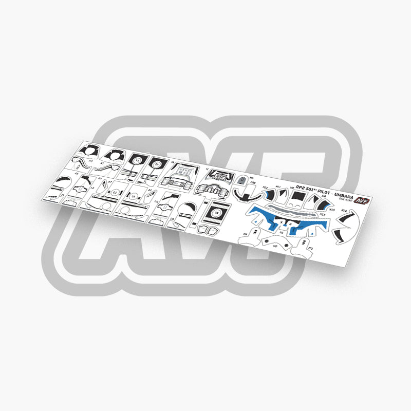 501st Pilot - Umbara Decals