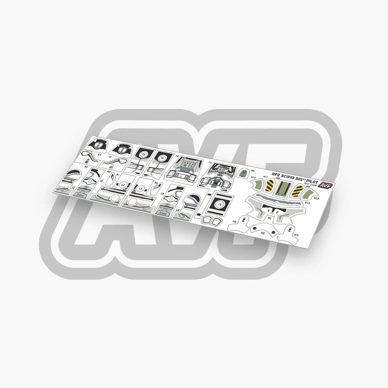 501st Pilot - Scipio Decals