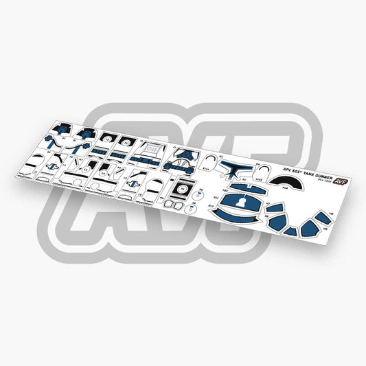 501st Tank Gunner Decals
