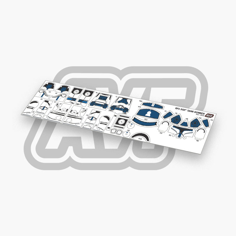 501st Tank Gunner Decals