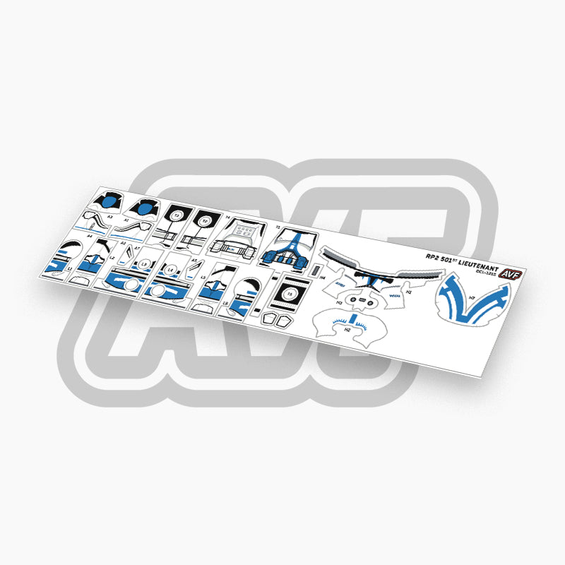 501st Lieutenant Decals