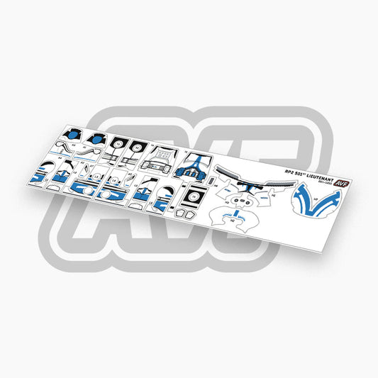 501st Lieutenant Decals