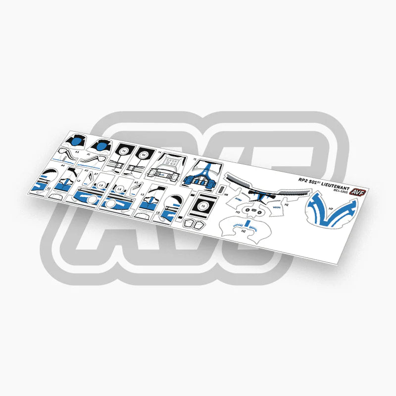 501st Lieutenant Decals