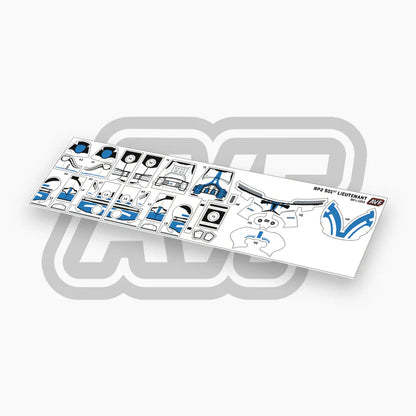 501st Lieutenant Decals