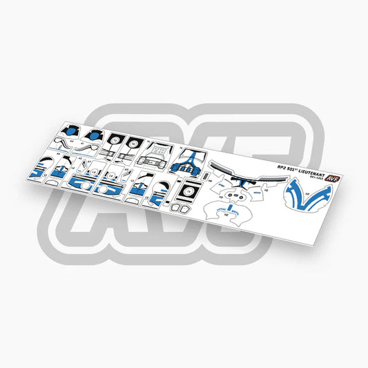 501st Lieutenant Decals