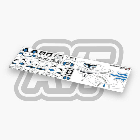 Gunner (501st) Decals