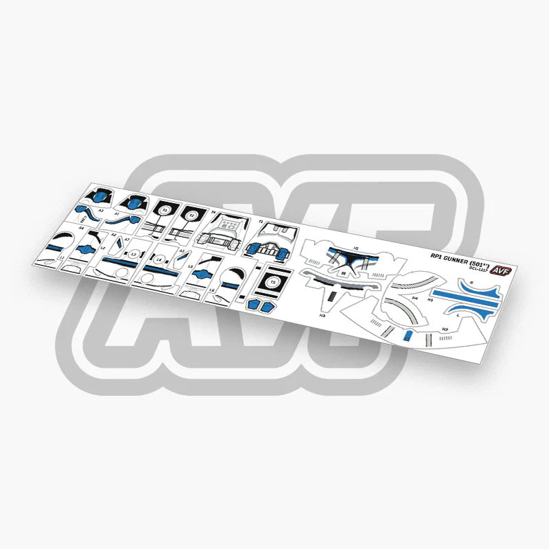 Gunner (501st) Decals