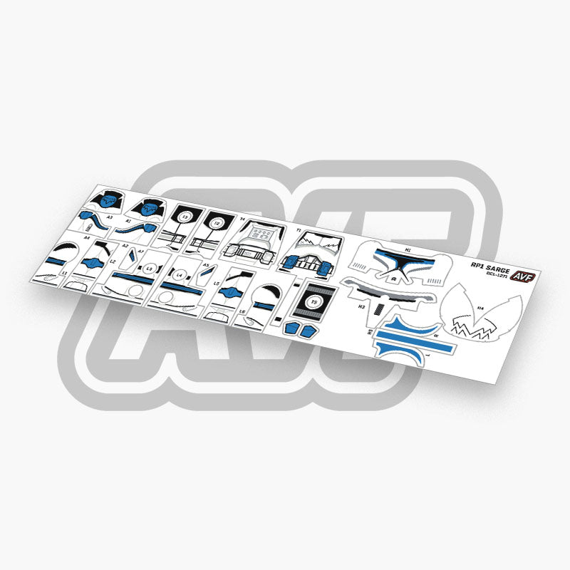 Sarge Decals