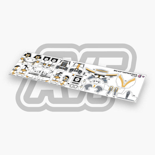 Captain Vax'il Decals