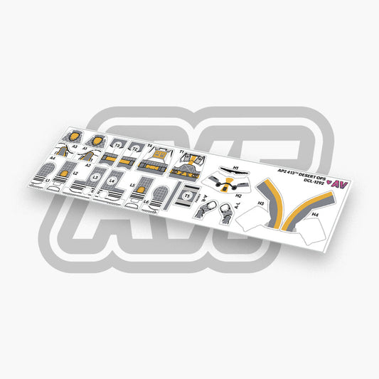 413th Desert Trooper Decals