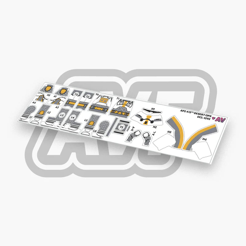 413th Desert Trooper Decals