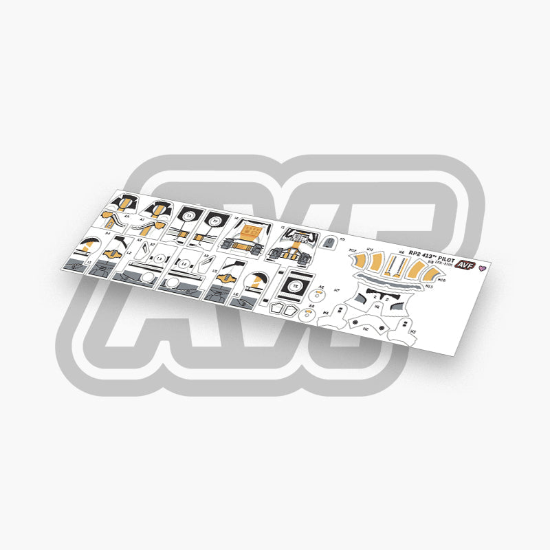 413th P2 Pilot Decals