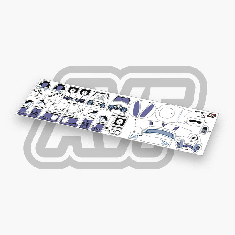 187th ARF Trooper Decals