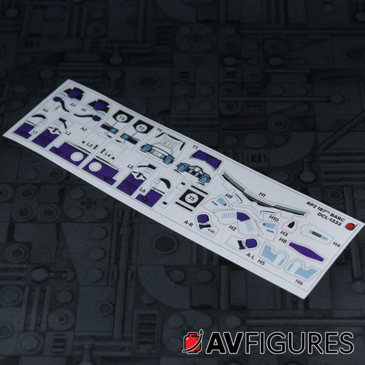 187th BARC Trooper Decals