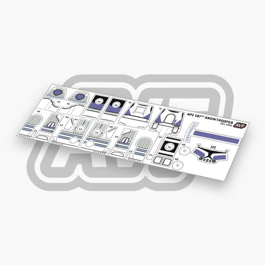187th Snowtrooper Decals
