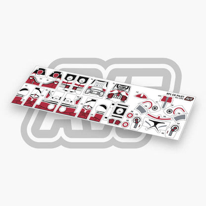 Coruscant Guard Pilot Decals