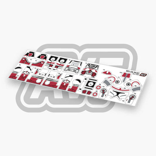 Coruscant Guard Pilot Decals