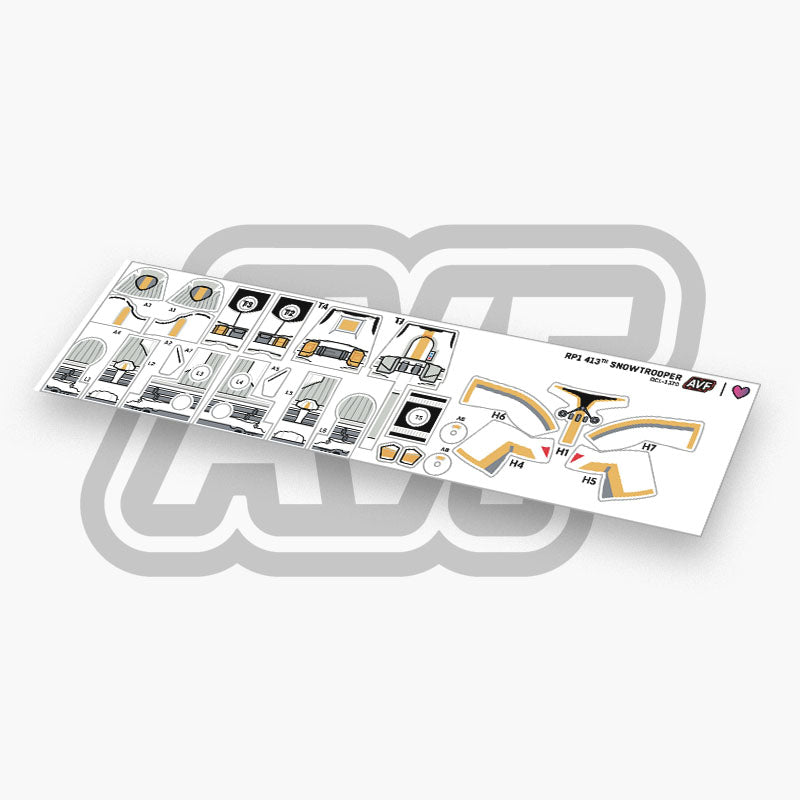 413th Snowtrooper Decals