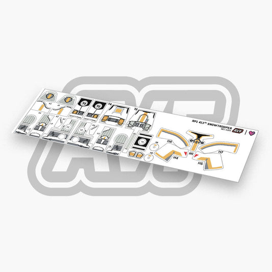 413th Snowtrooper Decals