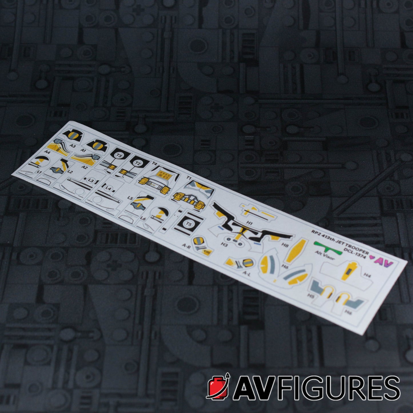 413th Jet Trooper Decals