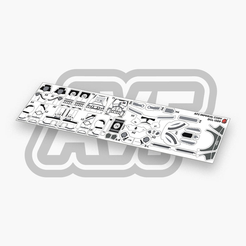 Commander Cody Decals