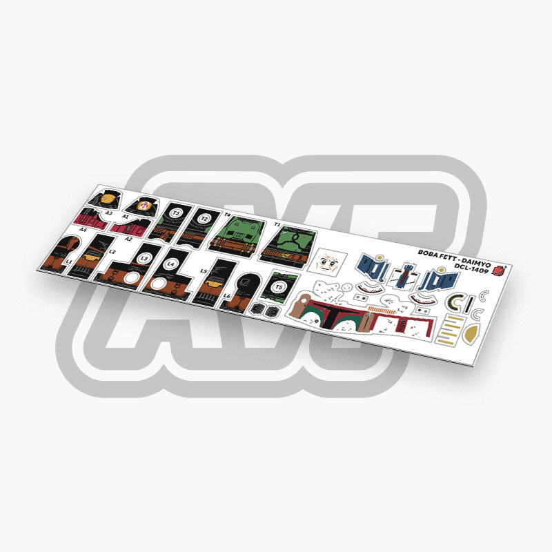 Boba Fett Decals