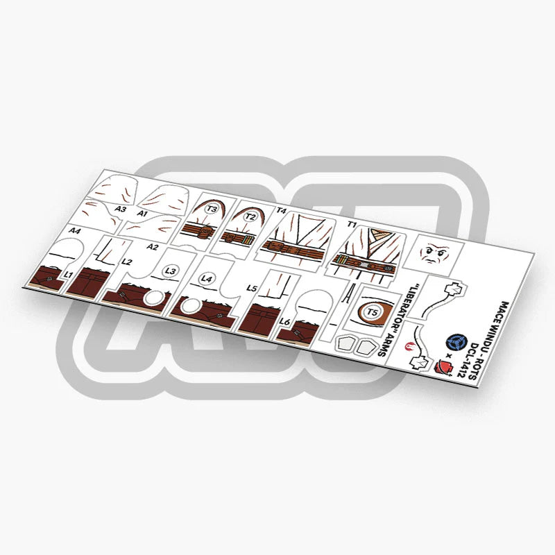 Mace Windu Decals