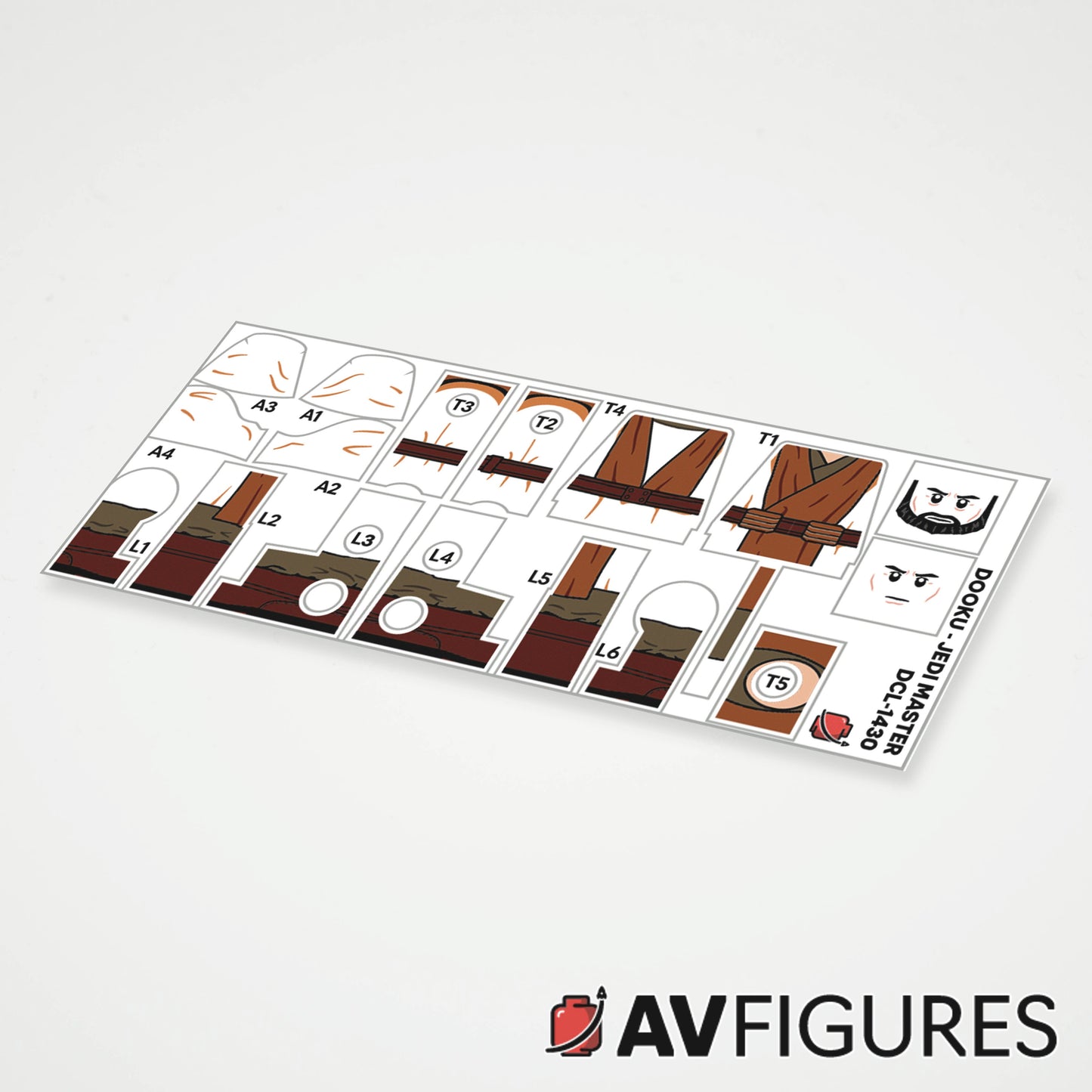 Dooku Decals