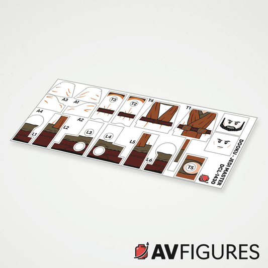Dooku Decals