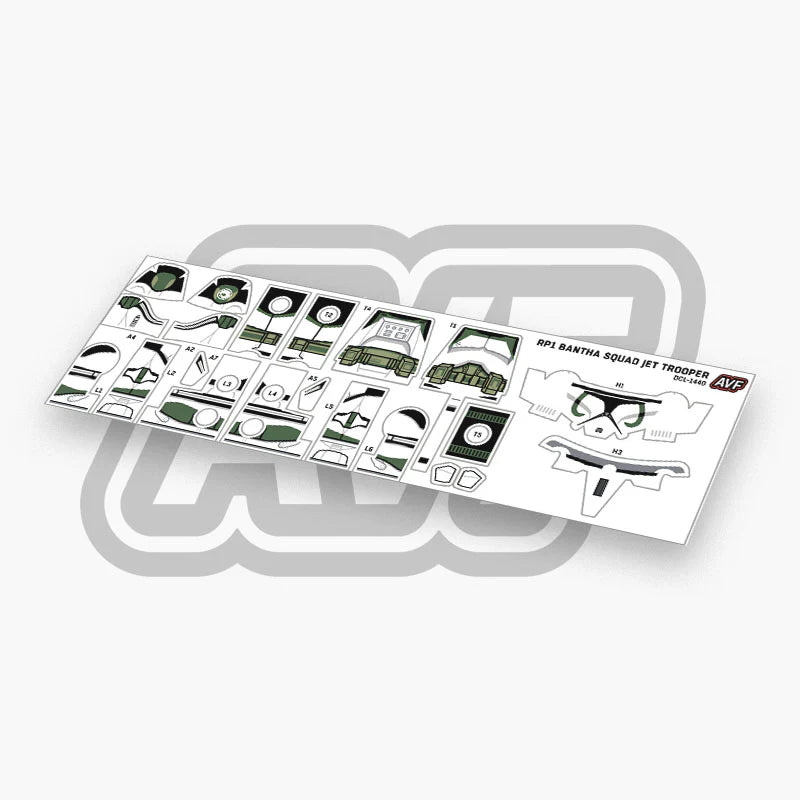 Bantha Squad Jet Trooper Decals