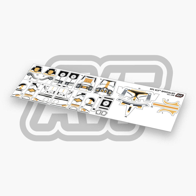 413th Specialist Decals