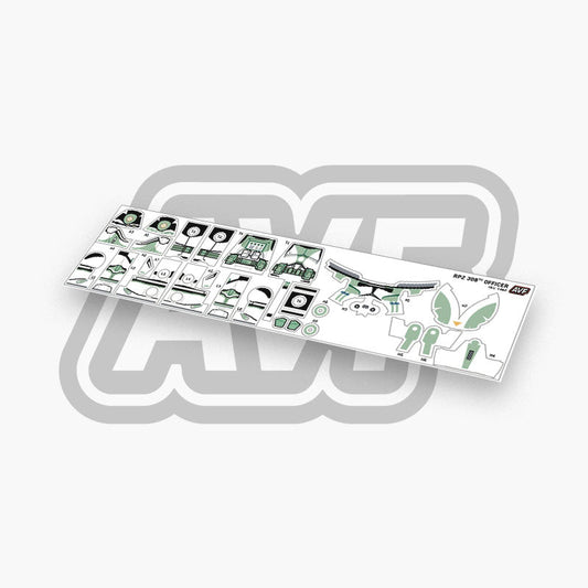 308th Officer Decals