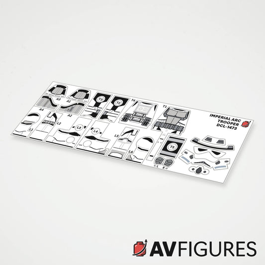 Imperial ARC Trooper Decals