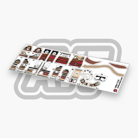 Commander Mayday Decals