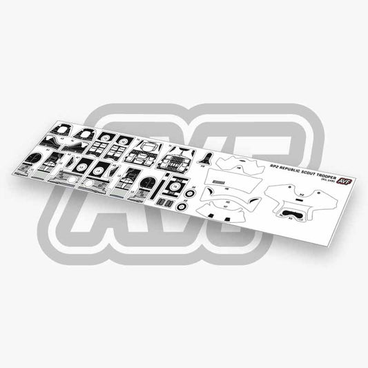 Clone Scout Trooper Grunt Decals
