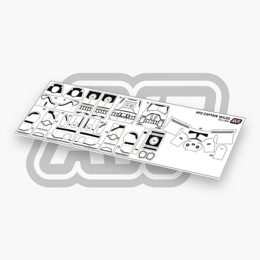 Captain Wilco Decals