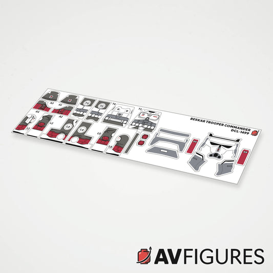 Beskar Trooper Commander Decals