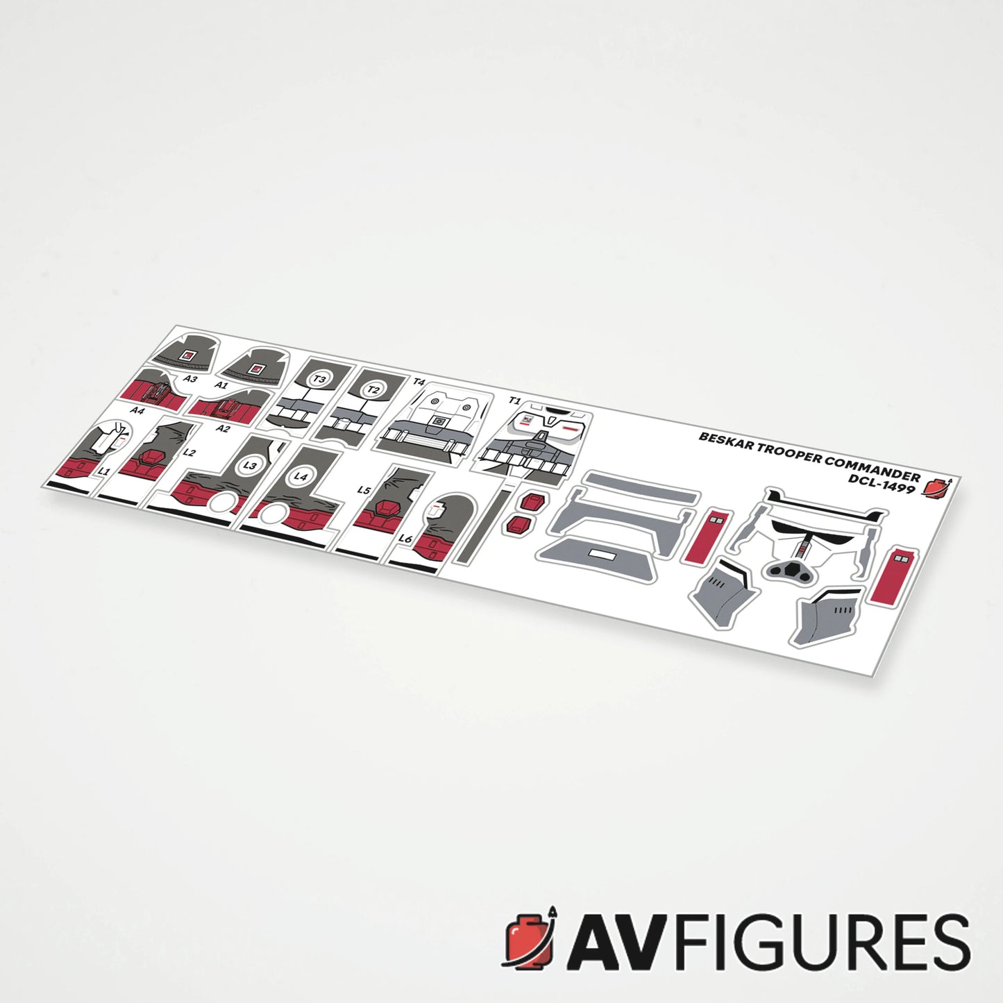 Beskar Trooper Commander Decals