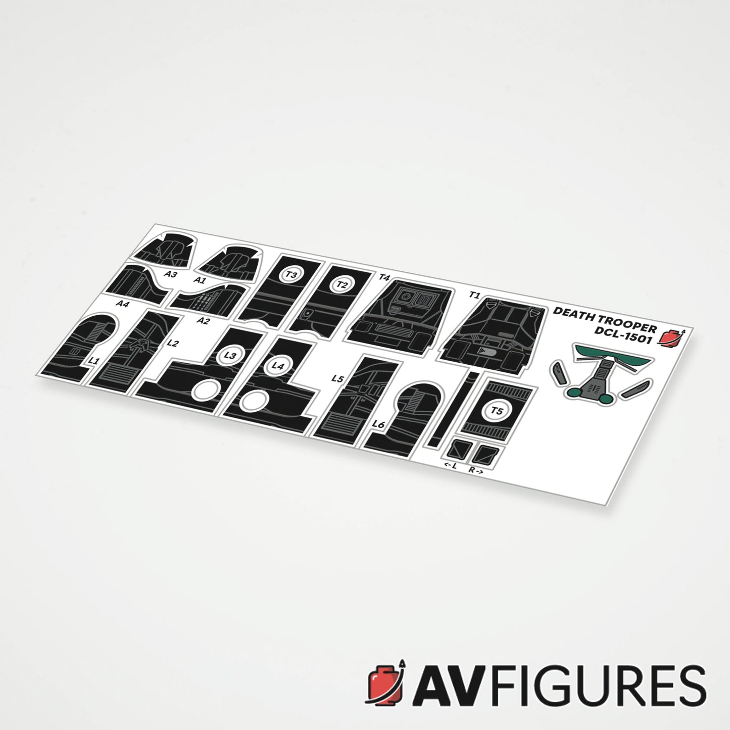 Death Trooper Decals