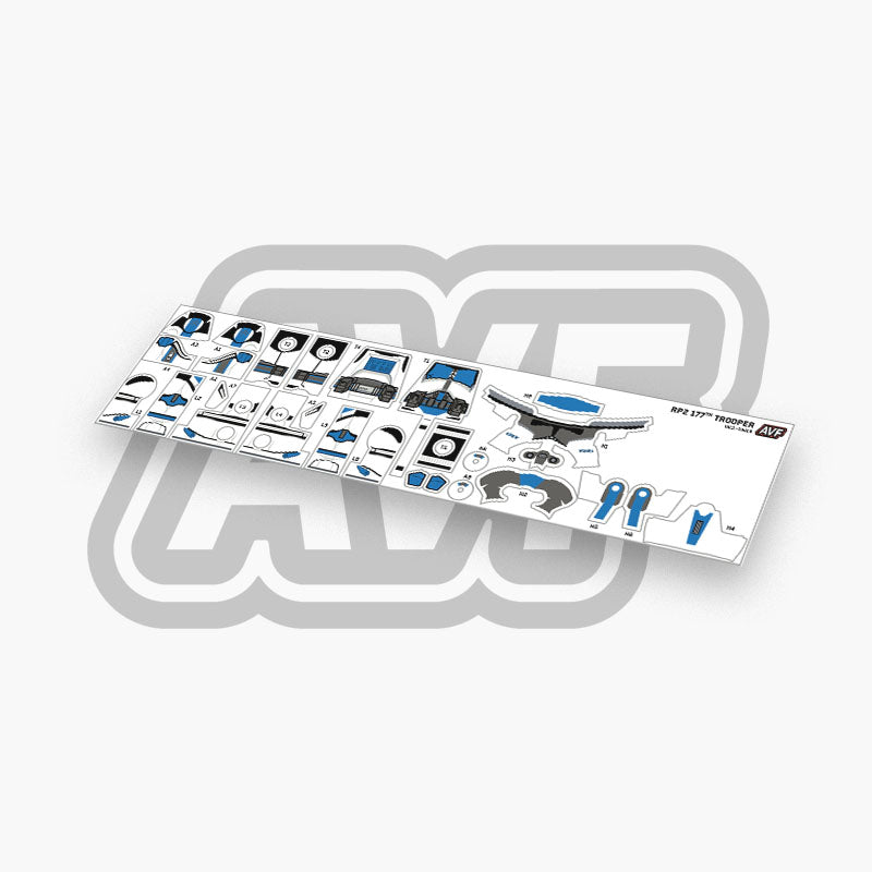 177th Trooper Decals