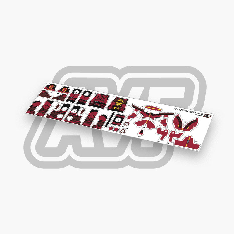 476th Kataphraktoi Decals