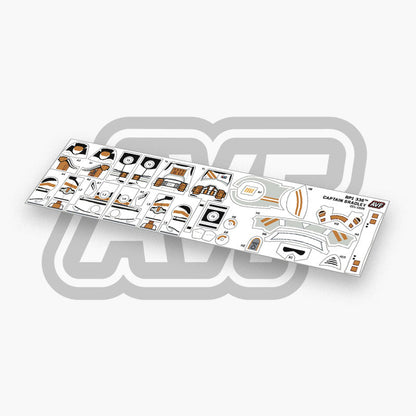 Captain Bradley Decals
