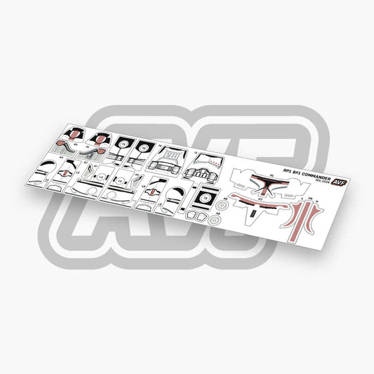 BF1 Commander Decals