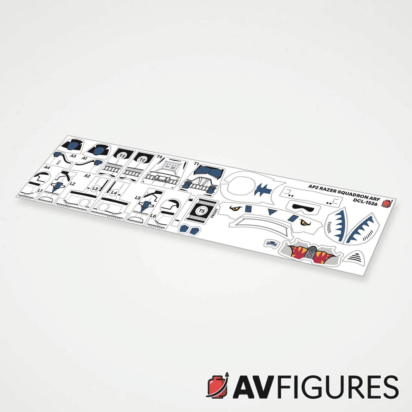 Phase 2 Razer Squadron ARF Decals