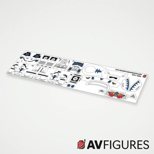Phase 2 Razer Squadron ARF Decals