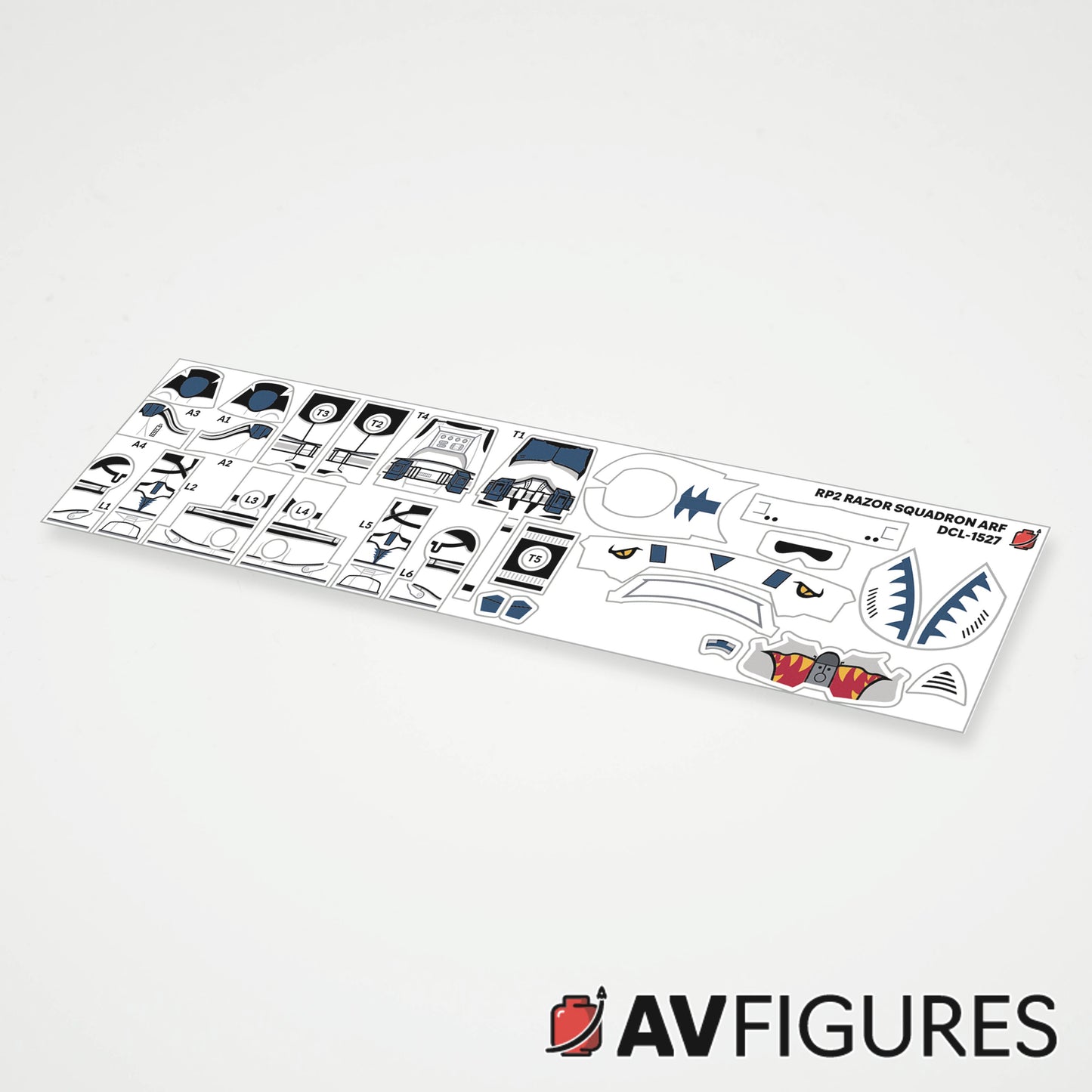 Phase 2 Razer Squadron ARF Decals