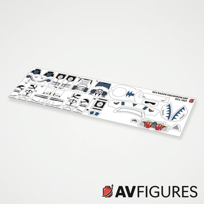 Phase 2 Razer Squadron ARF Decals