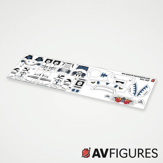 Phase 2 Razer Squadron ARF Decals