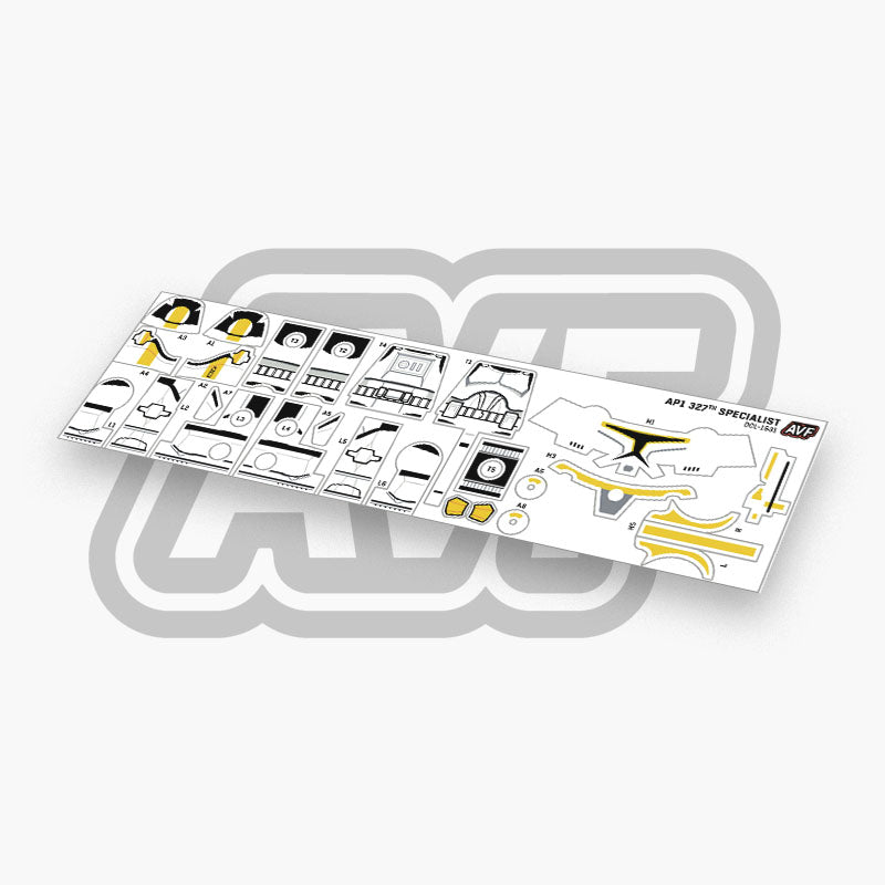 327th Specialist Decals